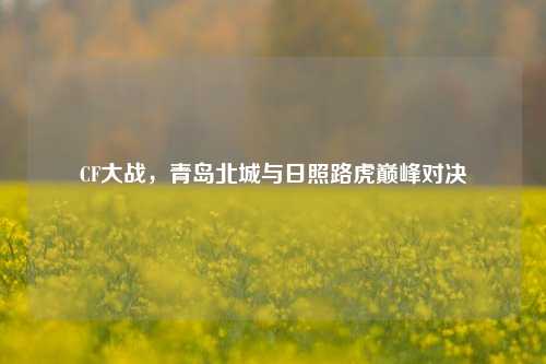CF大战，青岛北城与日照路虎巅峰对决